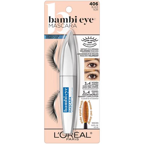 l'oreal bambi eye waterproof mascara.